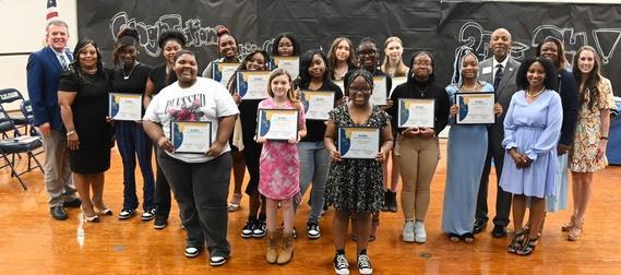 LNJMS Cosmetology and Barbering Awards Day - Photo by Demetrius A. Saunders Photography